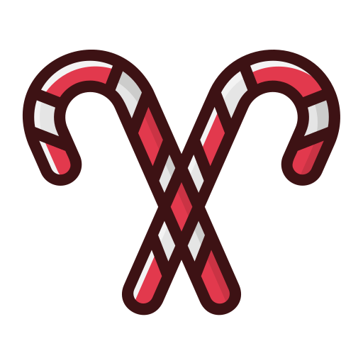 Candy cane Generic Outline Color icon