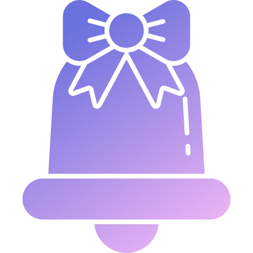 Świąteczny dzwonek Generic Flat Gradient ikona