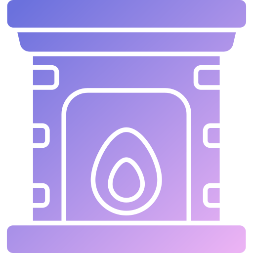 Fireplace Generic Flat Gradient icon