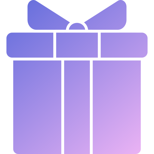 caja de regalo Generic Flat Gradient icono