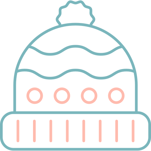 sombrero tejido Generic Outline Color icono