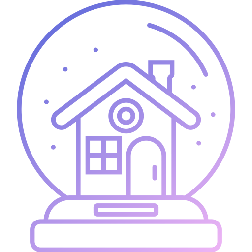 Snow globe Generic Gradient icon