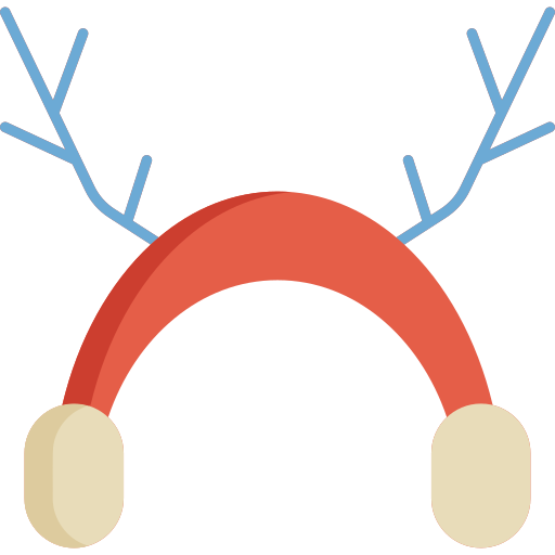 Reindeer antlers Generic Flat icon