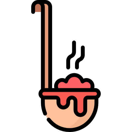 cucharón Special Lineal color icono