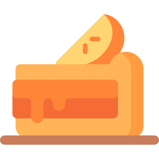 stück kuchen Special Flat icon