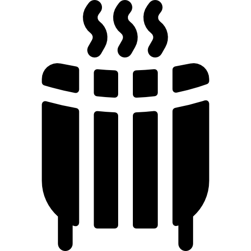 Sauna Basic Rounded Filled icon