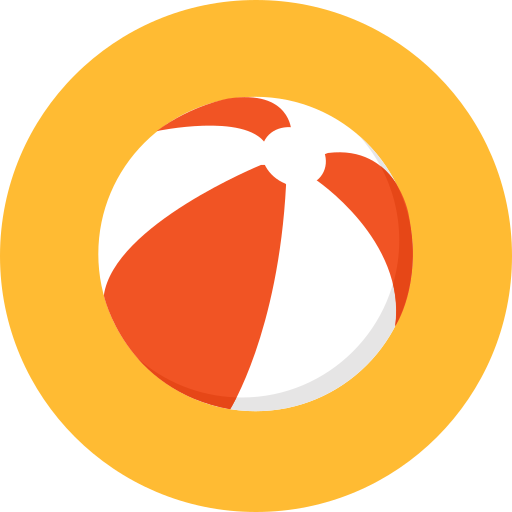 pelota de playa Maxim Baltag Flat icono
