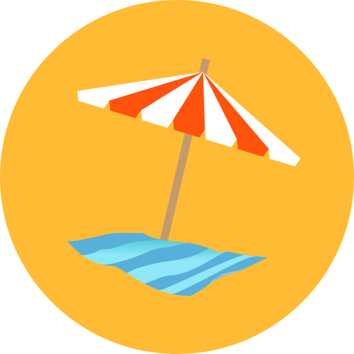 Sun umbrella Maxim Baltag Flat icon