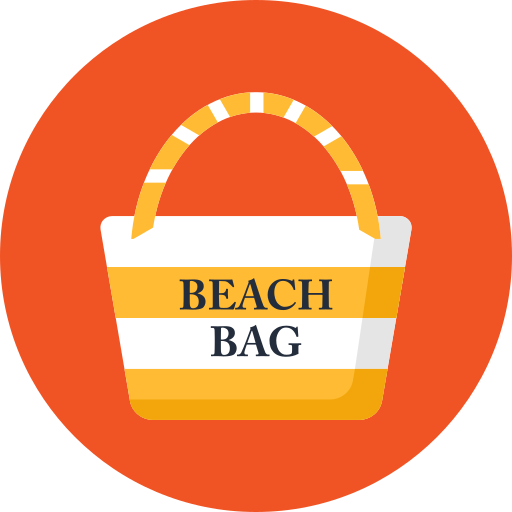 Beach bag Maxim Baltag Flat icon