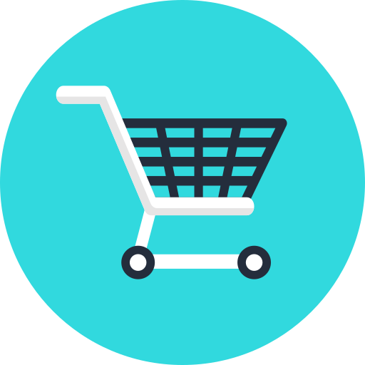 Shopping cart Maxim Baltag Flat icon