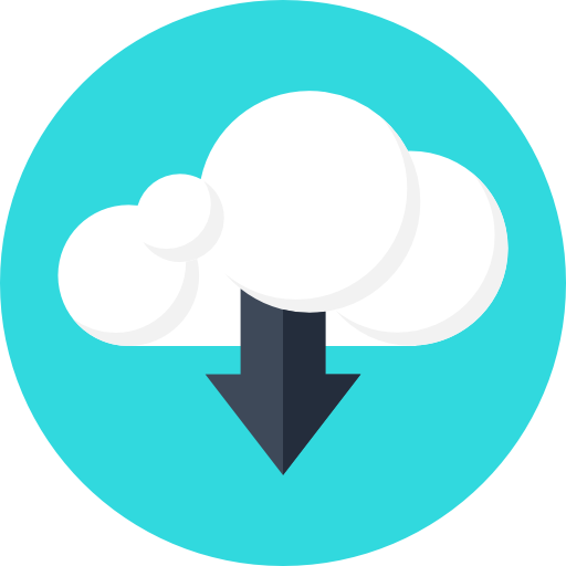 cloud computing Maxim Baltag Flat icoon