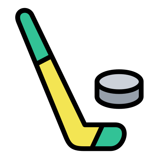 krążek hokejowy Generic Outline Color ikona