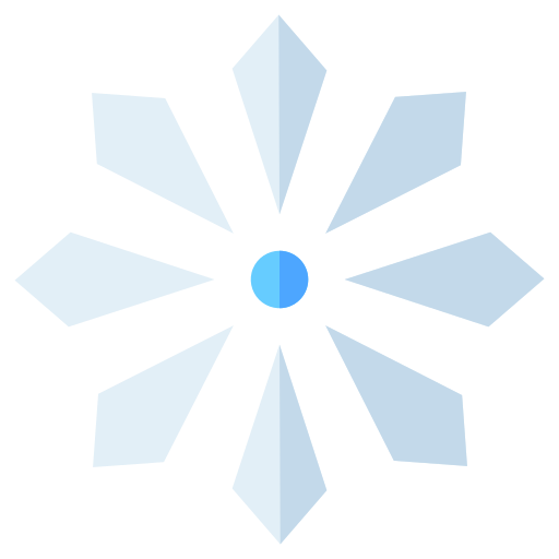 fiocco di neve Generic Flat icona