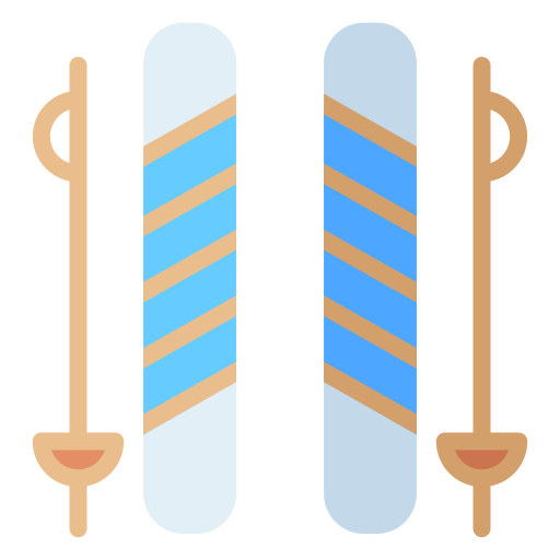 スキー Generic Flat icon