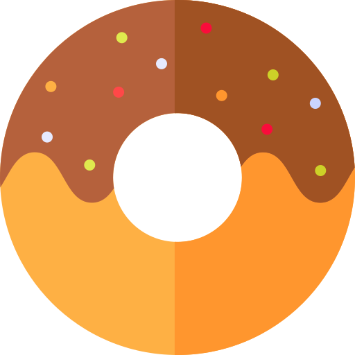 donut Generic Flat Icône