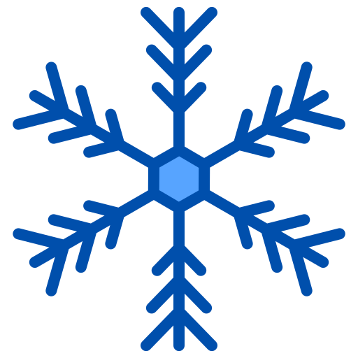 Snowflake Generic Blue icon