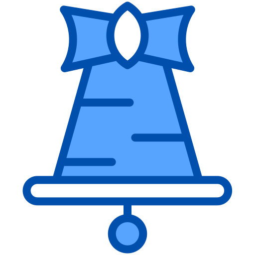 campana della chiesa Generic Blue icona