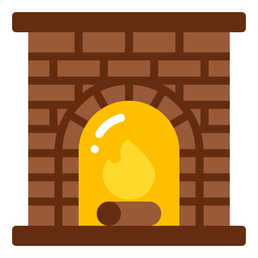 Fireplace Generic Flat icon