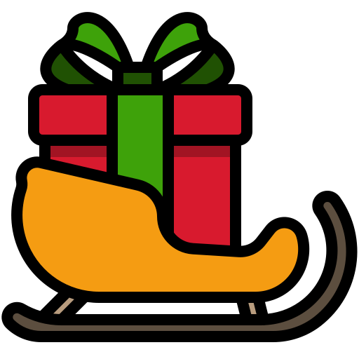 Sled Generic Outline Color icon