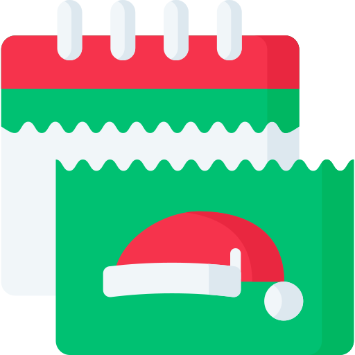 25 grudnia Generic Flat ikona