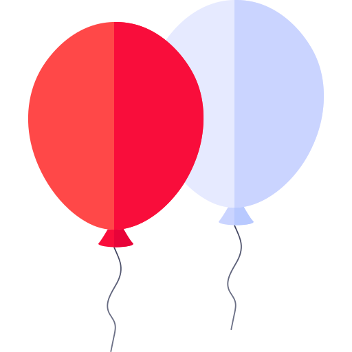 des ballons Generic Flat Icône