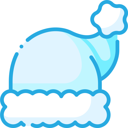 kerstmuts Generic Blue icoon
