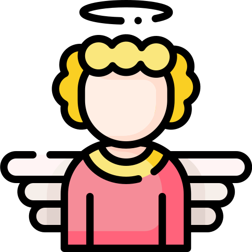 Angel Generic Outline Color icon