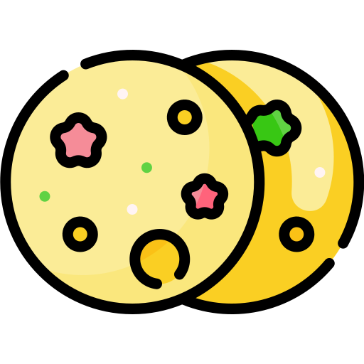 Cookie Generic Outline Color icon