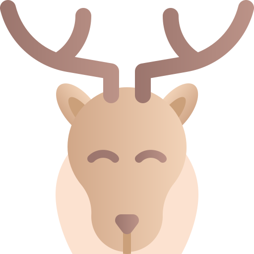 鹿 Generic Flat Gradient icon