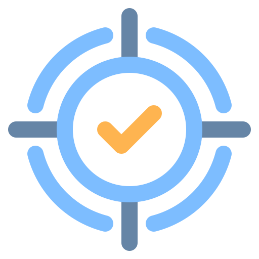 Target Generic Outline Color icon