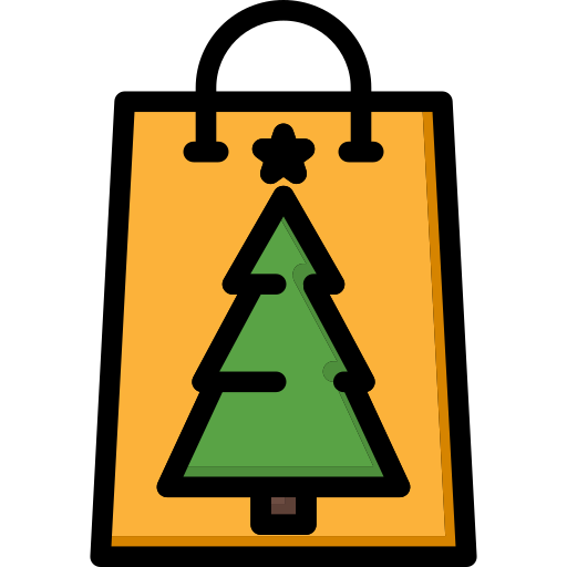 クリスマスバッグ Generic Outline Color icon