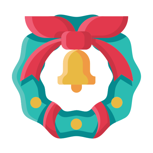 クリスマスリース Generic Flat icon