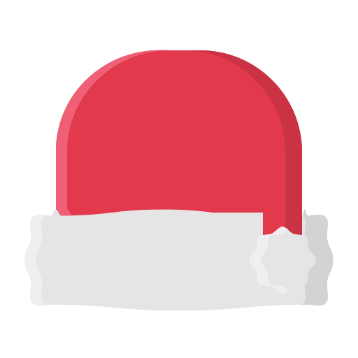 czapka świąteczna Generic Flat ikona