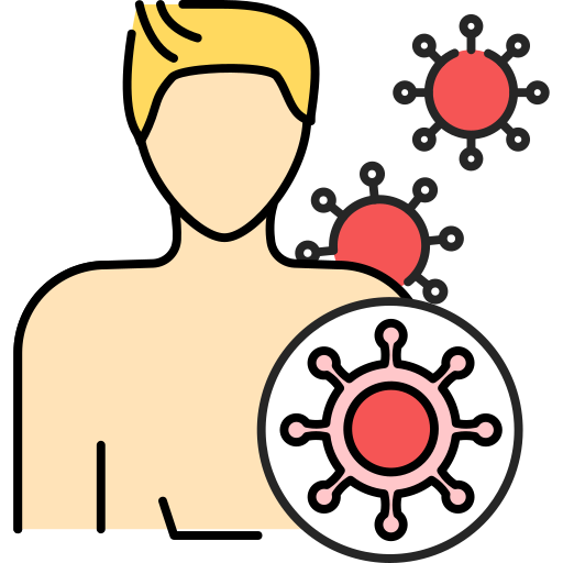 자가 면역 질환 Generic Outline Color icon