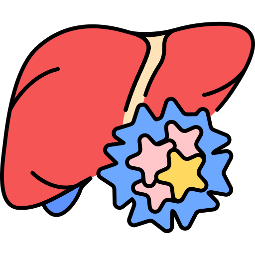 Hepatitis b Generic Outline Color icon