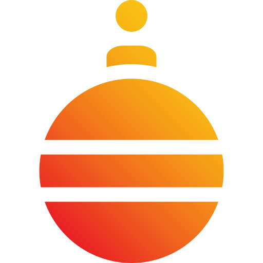 クリスマスボール Generic Flat Gradient icon