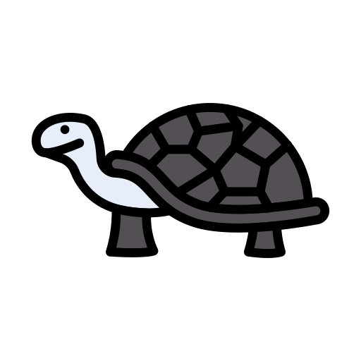 schildkröte Vector Stall Lineal Color icon