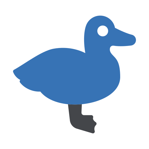 eend Generic Blue icoon