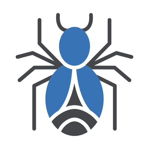 Spider Generic Blue icon