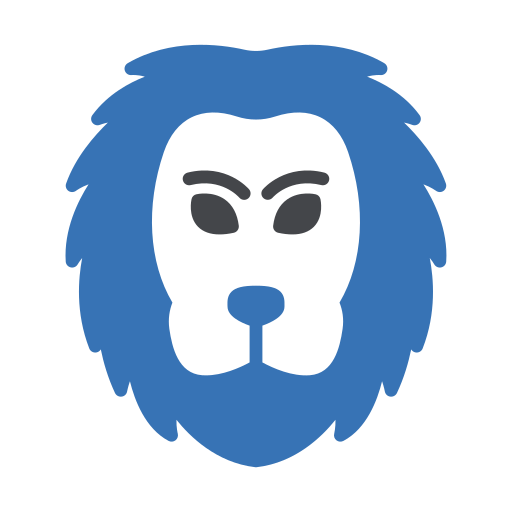 Lion Generic Blue icon