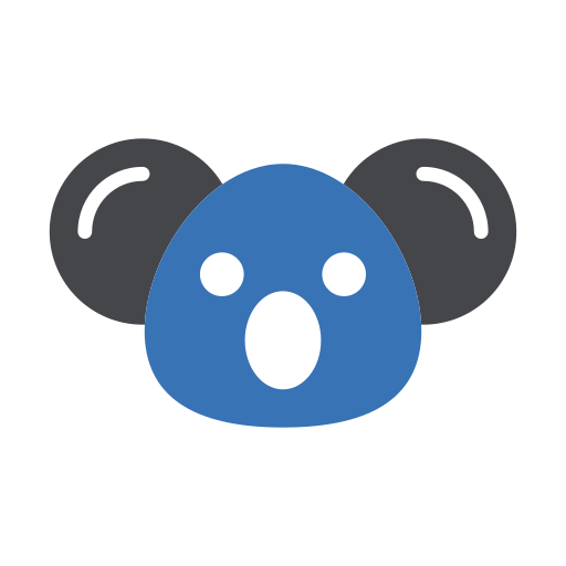 コアラ Generic Blue icon