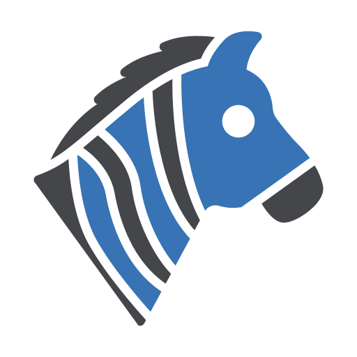 Зебра Generic Blue иконка
