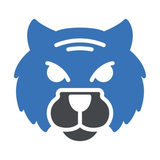 호랑이 Generic Blue icon
