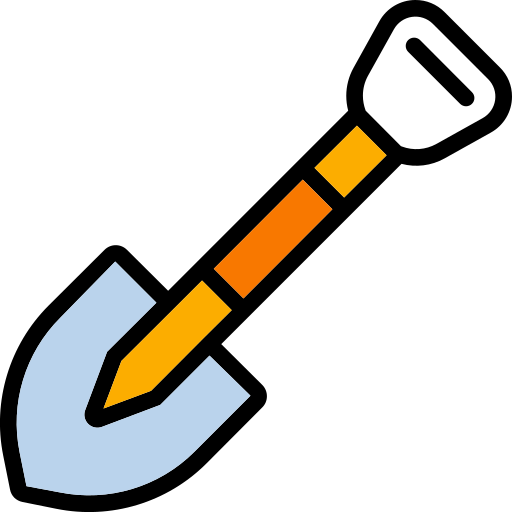 schaufel Generic Outline Color icon