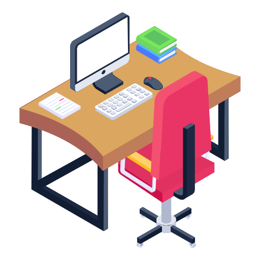 Office table Generic Isometric icon