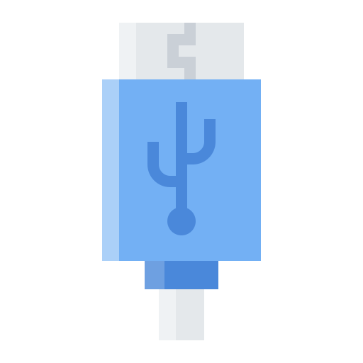 usb 케이블 Generic Blue icon