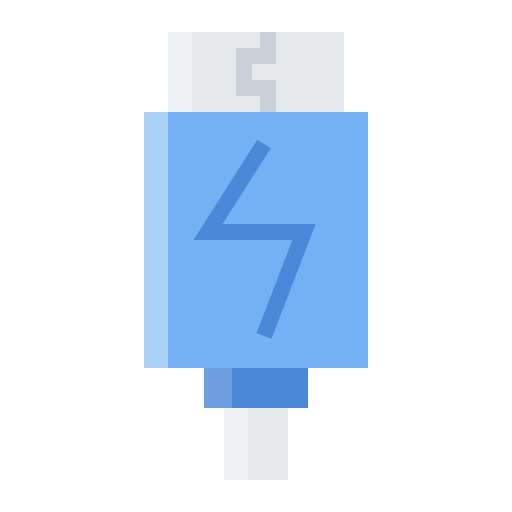 Usb cable Generic Blue icon