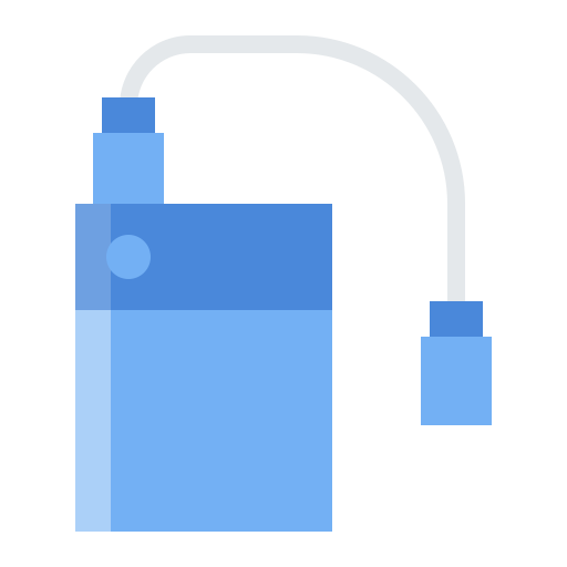 하드 디스크 Generic Blue icon