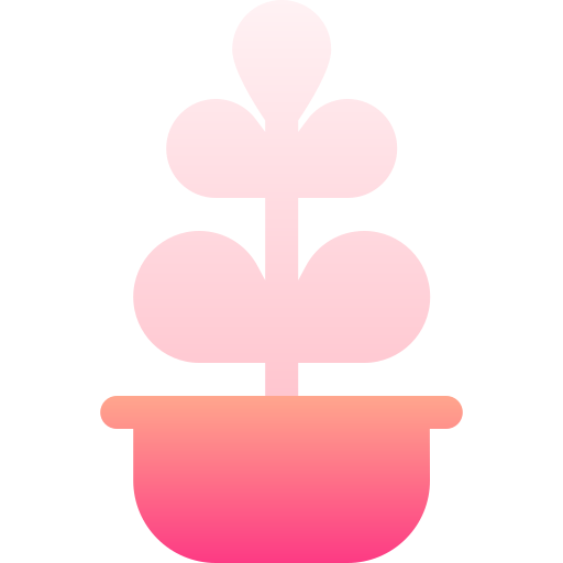 Plant pot Basic Gradient Gradient icon