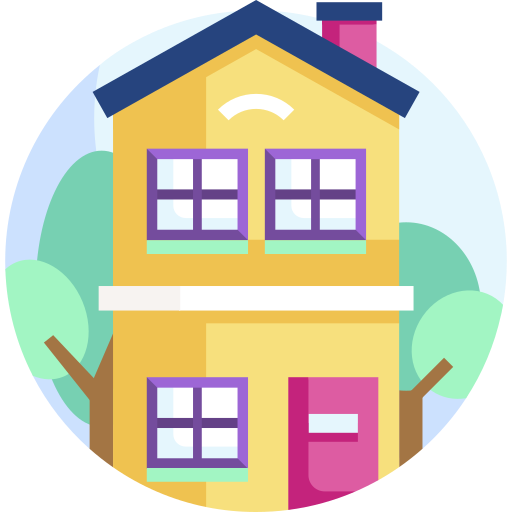 haus Detailed Flat Circular Flat icon